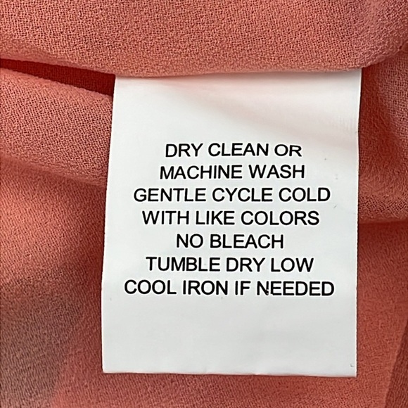 New Meghan Los Angeles Enchanted Garden Maxi Dress Orange Blush Sz S - Picture 12 of 14